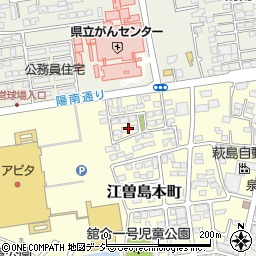 栃木県宇都宮市江曽島本町14周辺の地図