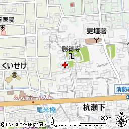 長野県千曲市杭瀬下111-2周辺の地図
