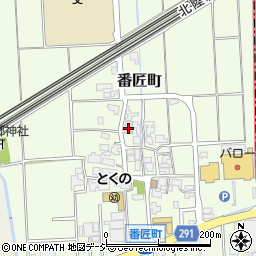 石川県白山市番匠町197周辺の地図