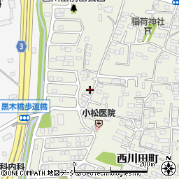 栃木県宇都宮市西川田町862周辺の地図