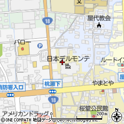 長野県千曲市桜堂485周辺の地図