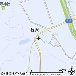 茨城県常陸大宮市石沢118周辺の地図