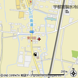 栃木県宇都宮市川田町642周辺の地図