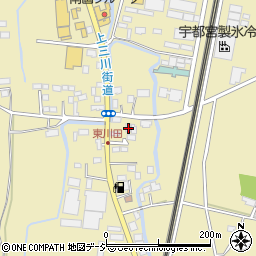 栃木県宇都宮市川田町641周辺の地図