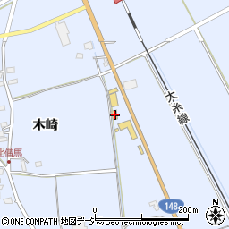 長野県大町市平木崎7455周辺の地図
