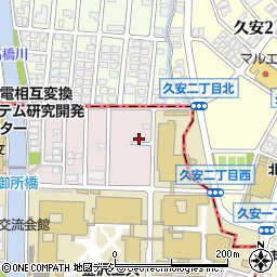 石川県野々市市高橋町10-9周辺の地図