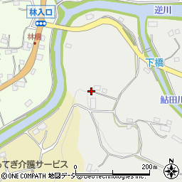 栃木県芳賀郡茂木町林392周辺の地図