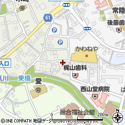茨城県常陸太田市木崎一町4086周辺の地図