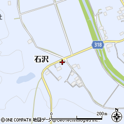 茨城県常陸大宮市石沢132周辺の地図