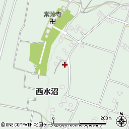 栃木県芳賀郡芳賀町西水沼966-1周辺の地図