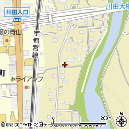 栃木県宇都宮市川田町1344周辺の地図