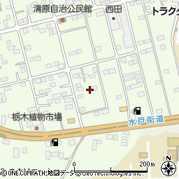 栃木県宇都宮市鐺山町1796周辺の地図