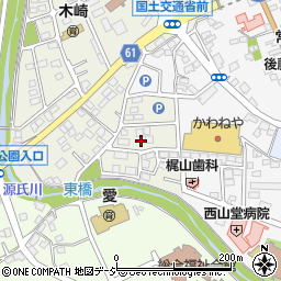 茨城県常陸太田市木崎一町4096周辺の地図