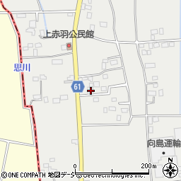 栃木県芳賀郡市貝町赤羽3551周辺の地図