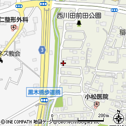 栃木県宇都宮市西川田町827周辺の地図