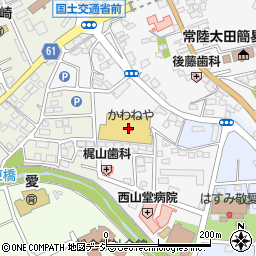 茨城県常陸太田市木崎二町874周辺の地図