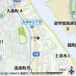 石川県金沢市土清水3丁目233周辺の地図