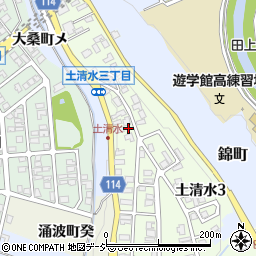 石川県金沢市土清水3丁目232周辺の地図