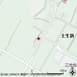 富山県南砺市土生新962周辺の地図