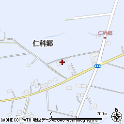 長野県大町市平西原9559-17周辺の地図