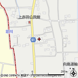 栃木県芳賀郡市貝町赤羽3551-5周辺の地図