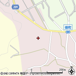 石川県金沢市俵町コ周辺の地図
