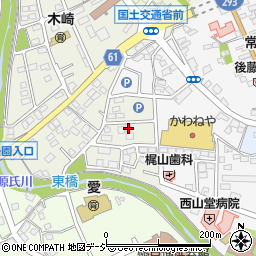 茨城県常陸太田市木崎一町4079-1周辺の地図