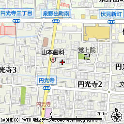 ファミーユ円光寺周辺の地図