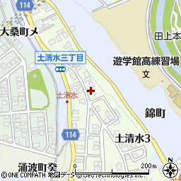石川県金沢市土清水3丁目289周辺の地図
