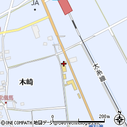 長野県大町市平木崎7457周辺の地図