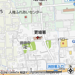 千曲坂城消防本部更埴消防署周辺の地図