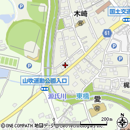 茨城県常陸太田市木崎一町737周辺の地図
