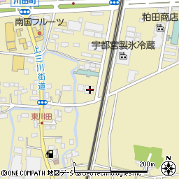 栃木県宇都宮市川田町786周辺の地図