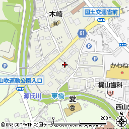 茨城県常陸太田市木崎一町812-4周辺の地図
