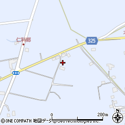 長野県大町市平木崎9550周辺の地図