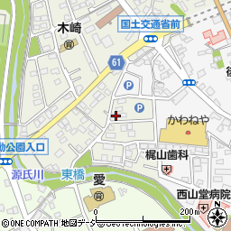 茨城県常陸太田市木崎一町4071-3周辺の地図