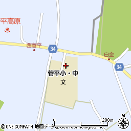 長野県上田市菅平高原1255-5周辺の地図