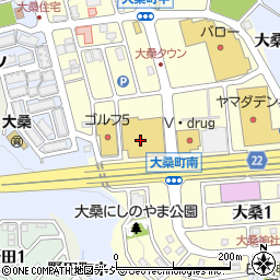 スポーツデポ金沢大桑店周辺の地図