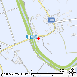 茨城県常陸大宮市石沢1275周辺の地図