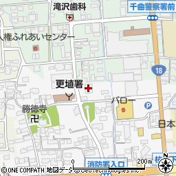 ＮＴＴ東日本更埴電話交換所周辺の地図