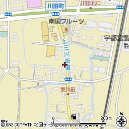 栃木県宇都宮市川田町664周辺の地図