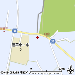 長野県上田市菅平高原1223-3044周辺の地図