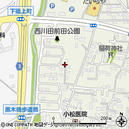 栃木県宇都宮市西川田町864周辺の地図