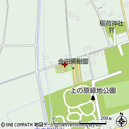 金田果樹園周辺の地図