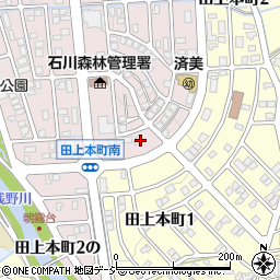 石川県金沢市朝霧台2丁目10周辺の地図