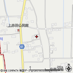 栃木県芳賀郡市貝町赤羽3549-1周辺の地図