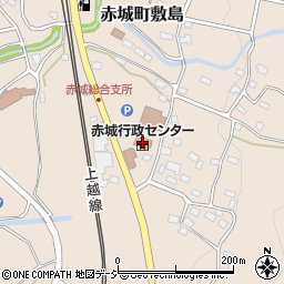 渋川市赤城行政センター周辺の地図