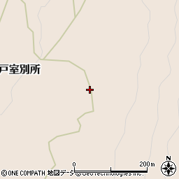 石川県金沢市戸室別所周辺の地図