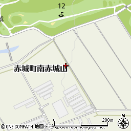 群馬県渋川市赤城町南赤城山周辺の地図