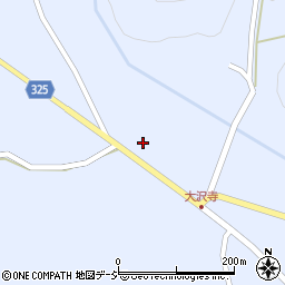 長野県大町市平二ツ屋2593周辺の地図